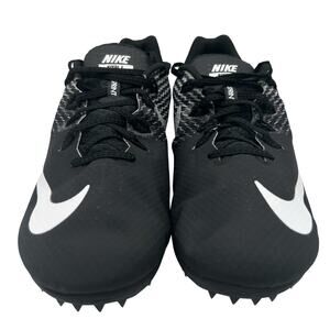 New Nike Rival S Sprint Spikes Black White‎ Racing Track Shoes 12